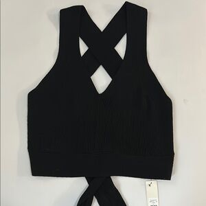 NWT - Francesca's Collections Black Top